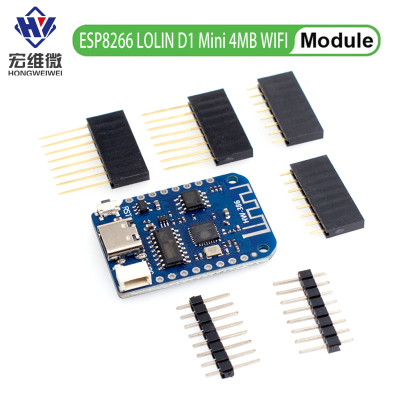 LOLIN D1 Mini V4.0.0 TYPE-C US - Esp8266 Nodemcu Board recension och pris