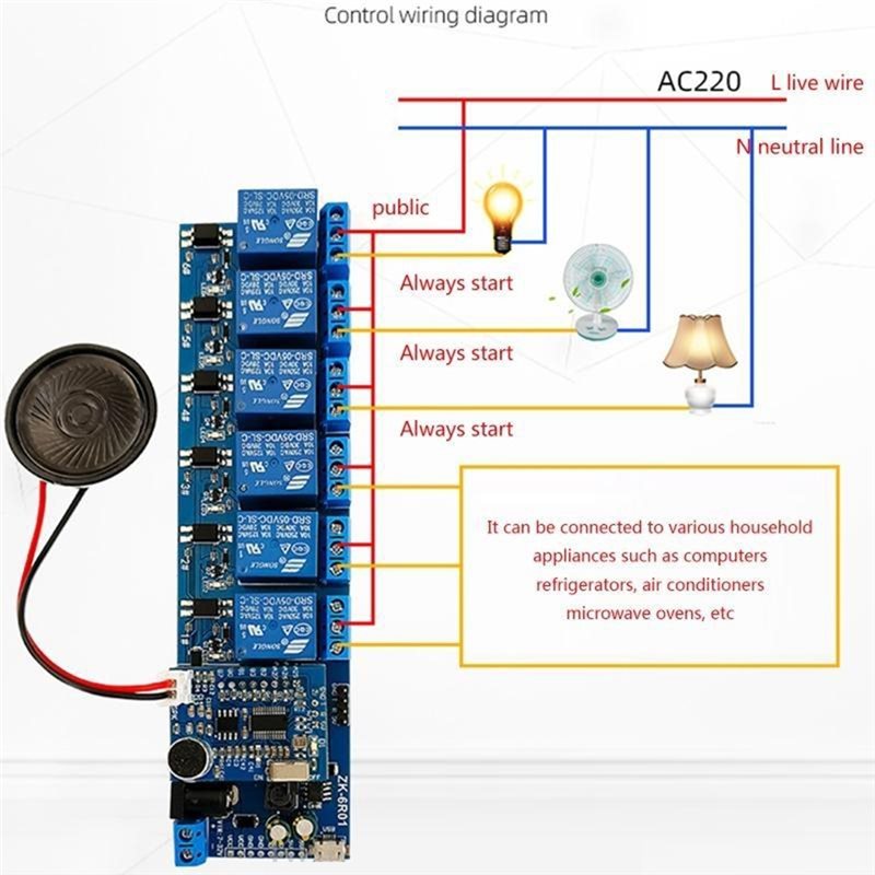 Smart Home Voice Control Board - Home Automation Diy Projects recension och pris